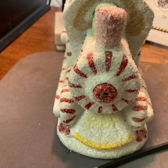 GINGERBREAD HOUSE Department 56 Candy Cane TRAIN Christmas Sweet Treats Expre - Picture 3 of 6